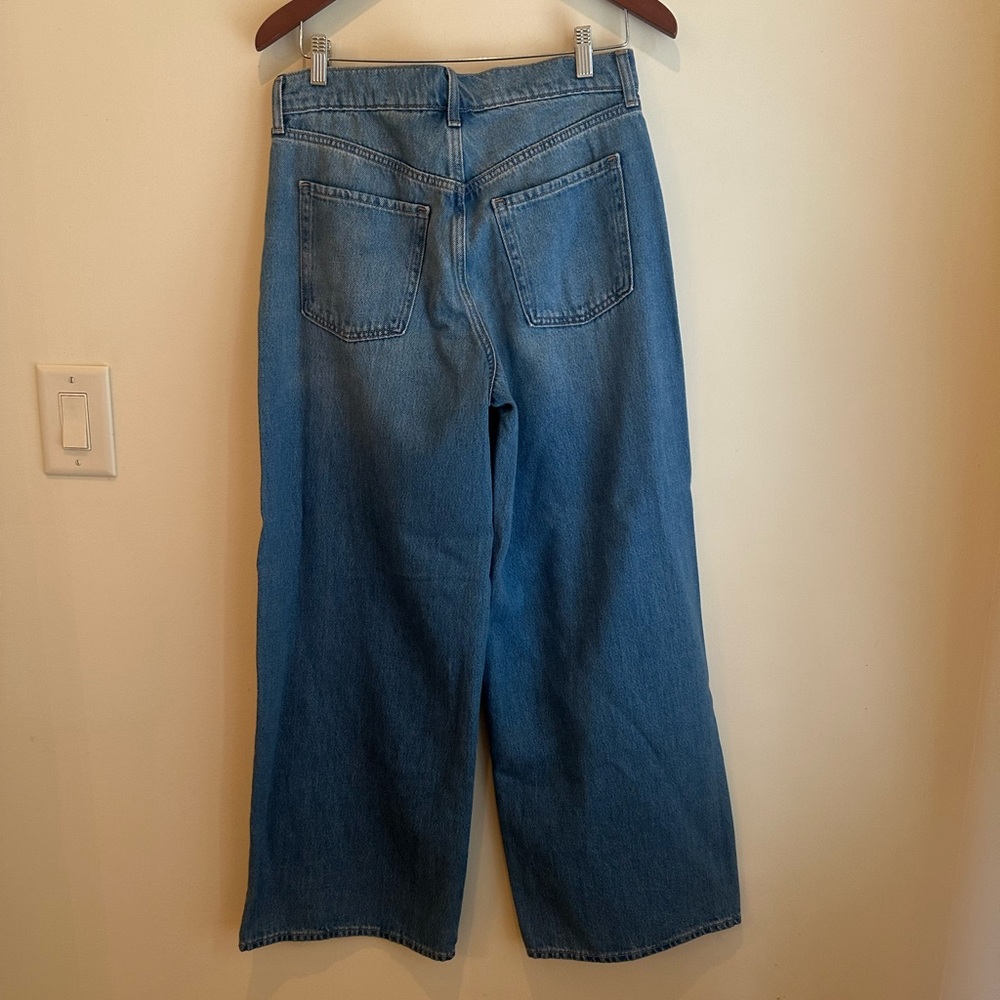 Old navy high rise baggy Wide-Leg Jeans - Picture 4 of 6